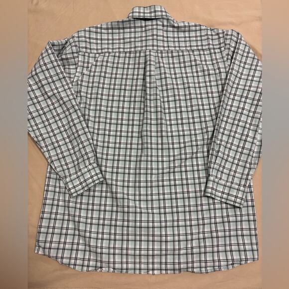 Cinch Men’s Black and Light Blue Long Sleeve Button Down Shirt Size Large - Picture 8 of 8